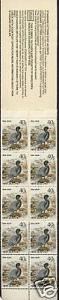 New Zealand 830 MNH Totaranui Cover CAPEX 87 o/p, Duck