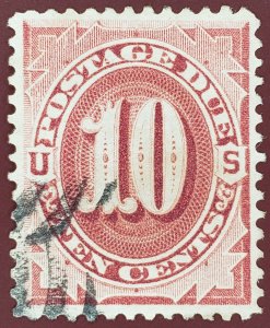 United States, Scott # J19, VF used