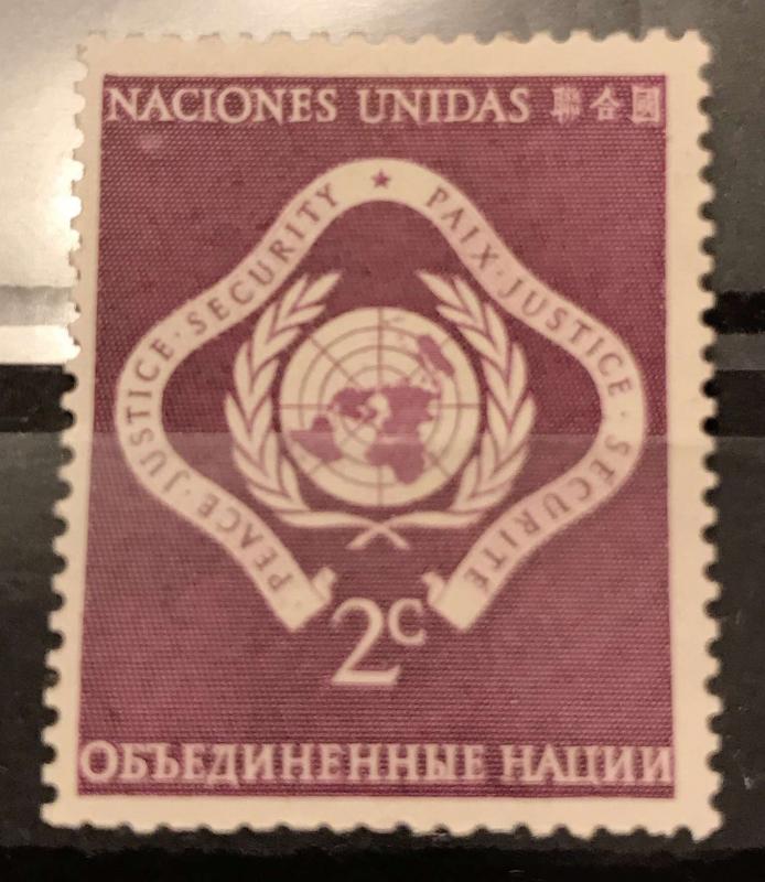 U.N. N.Y 3 MNH