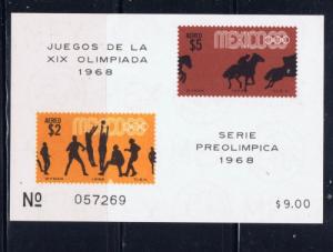 Mexico C338a NH 1968 Olympics  S/S 