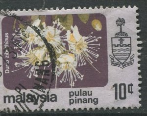 STAMP STATION PERTH Penang #84a Flower Type Definitive Used 1984-85