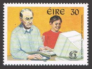 Ireland 1181,MNH. Year of the Older Persons IYOP-1999.