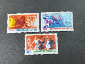 SINGAPORE # 161-163--MINT NEVER/HINGED-----COMPLETE SET-----1972