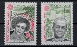 Monaco 1980 SG1441-1442 Europa Issue - MNH