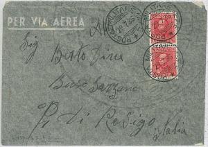 36475 COLONIES - A.O.I. ERITREA: AIRMAIL ENVELOPE - Military Post 127 E 1936-