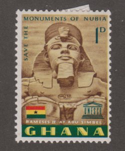 Ghana 151 Ramses II at Abu Simbel 1963