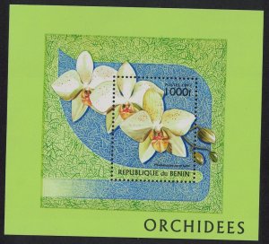 Benin Orchids MS 1997 MNH SG#MS1644