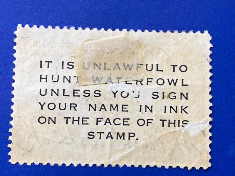 US Stamps-SC# RW 15 - Duck Stamp  - Used - Spot Thin - CV $12