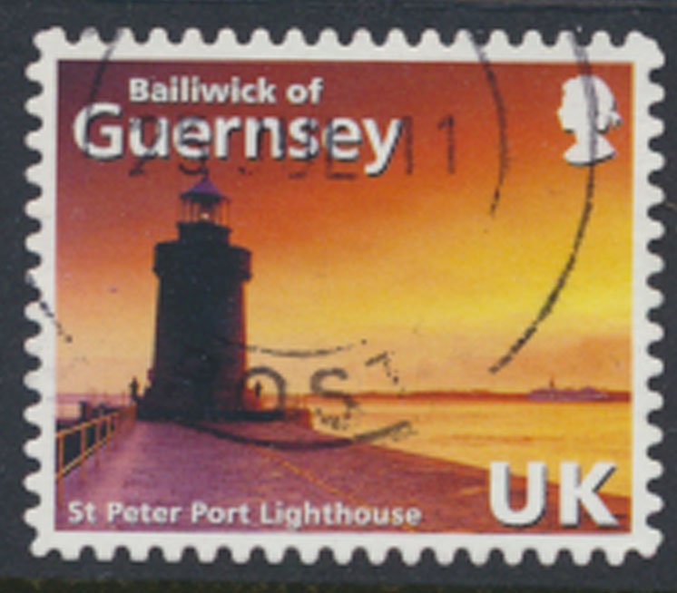 Guernsey SG 1240 Used St Peter Port Lighthouse 2008 SC# 997i See scan