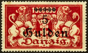 Danzig Stamps # 157 MLH Scott Value $25.00