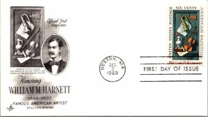 FDC 1969 SC #1386 Artcraft Cachet - Boston MA - Single - J1922