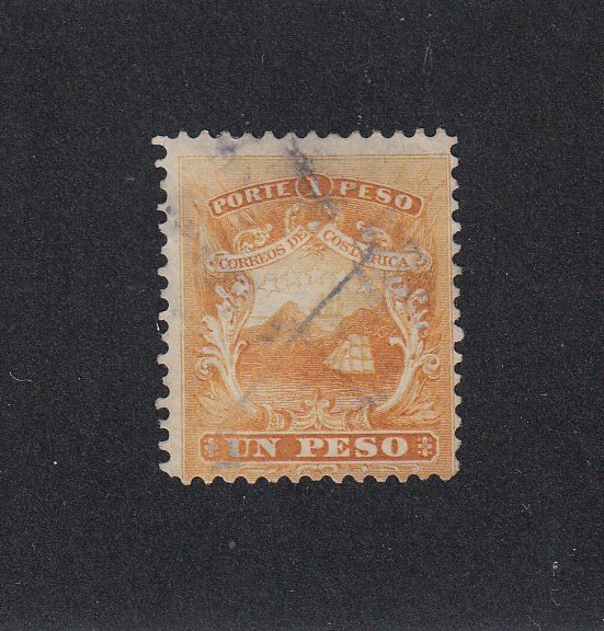 Costa Rica Scott #4 Used