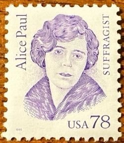 US # 2943 Alice Paul Sufferagist 78C 1995  Mint NH