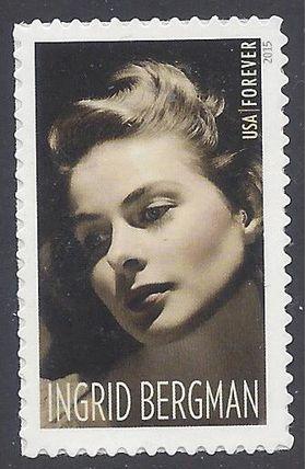 #5012 (49c Forever) Ingrid Bergman 2015 Mint NH