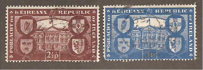 Ireland Scott #139-140  Used   Scott CV $8.50