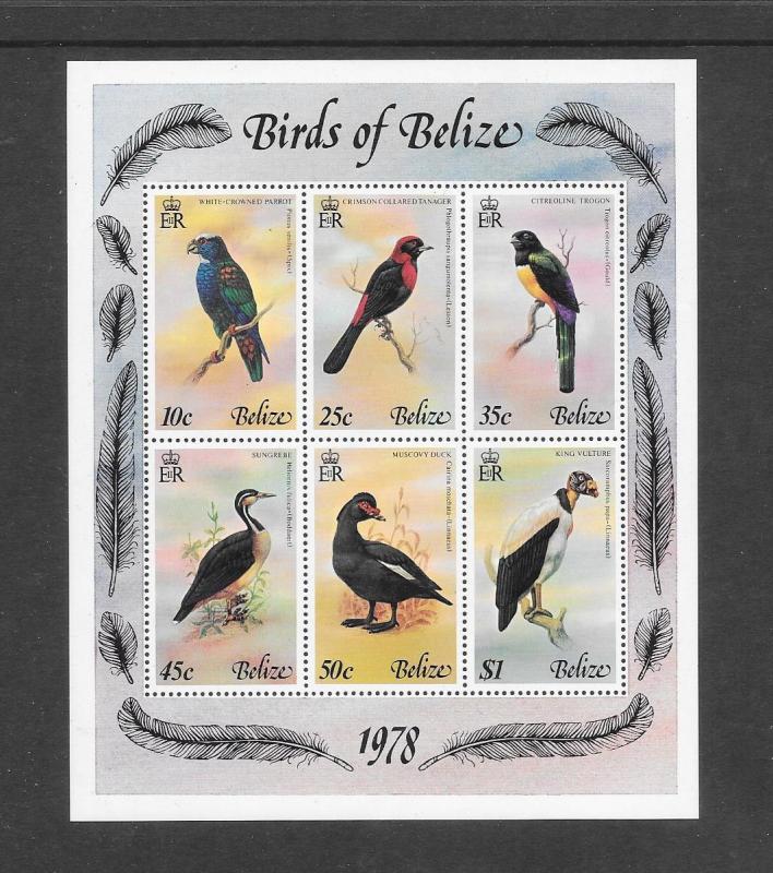 BIRDS - BELIZE #403a  MNH