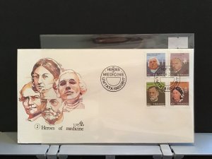 Transkei Heroes of Medicine with special cancel   stamps cover R29014