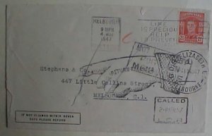 AUSTRALIA  LEFT POINTED HAND RTS MELBOURNE