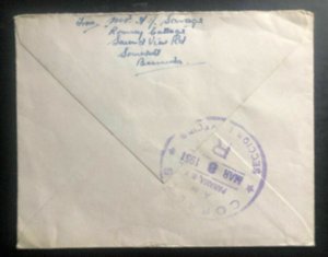 1951 Mangrove Bermuda Airmail Cover To British Legation Panama