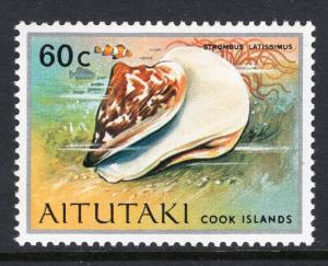 Aitutaki 92 Seashell MNH VF