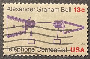 US #1683 Used F/VF 13c Alexander Graham Bell 1976 [G13.1.1]