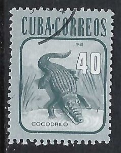 Cuba 2462 VFU FAUNA Z7645-6