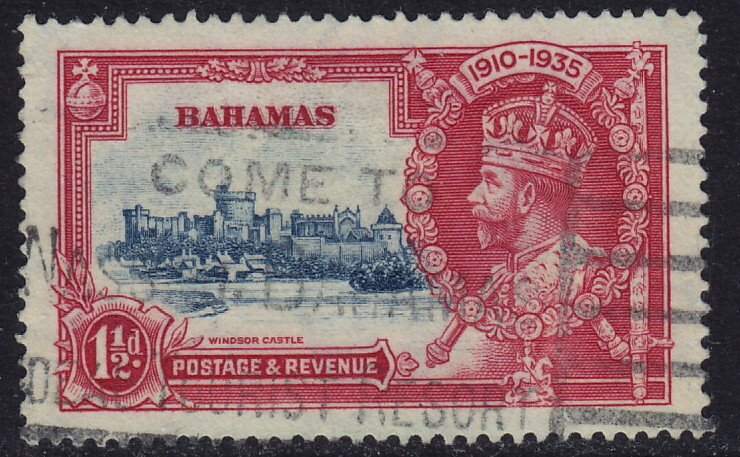 Bahamas - 1935 - Scott #92 - used - George V Silver Jubilee