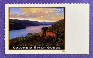 5041 ￼COLUMBIA RIVER GORGE Single US Express Mail $22.95 Stamp MNH 2016