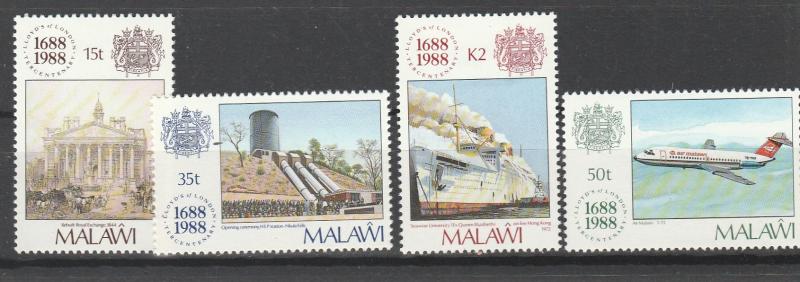 MALAWI #534-7 MINT NEVER HINGED COMPLETE