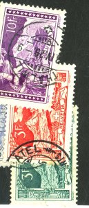 SWITZERLAND #181-4 USED VF Cat $20