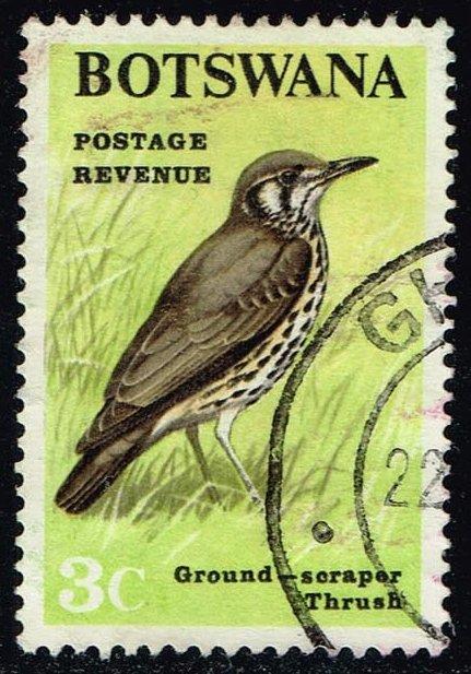 Botswana #21 Groundscaper Thrush; Used (0.25)