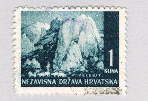 Croatia 33 Used Velebit Mountains 2 1941 (BP86510)