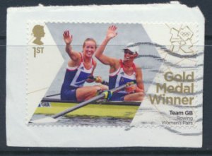 Great Britain SG 3342 SC# 3047  Used Self Adhesive Olympics Women Rowing see ...