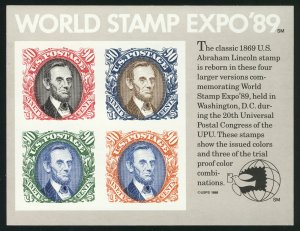 US #2433 $3.60 World Stamp Expo,  SUPERB mint never hinged,  very nice,  HIGH...