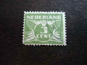 Stamps - Netherlands - Scott# 145 - Used Part Set of 1 Stamp