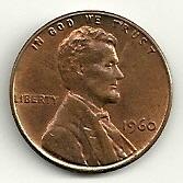 1960 - Lincoln Memorial Cent - Uncirculated