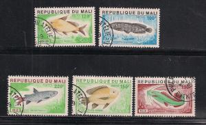 MALI SC# 256-60 F-VF U 1976