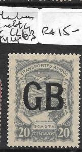 COLOMBIA SCADTA (P3001B) GB GREAT BRITAIN 20C SC CLGB54  MNH