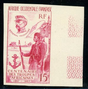 French Colony 1942 French West Africa Airmail SG #95 Sc #C21 PROOF MNH H249 ⭐⭐