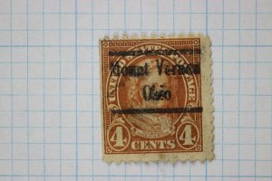 US used precancel Mount Vernon OH Ohio