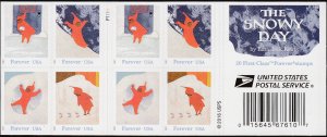 # 5243-5246 MINT NEVER HINGED ( MNH ) Snowy Day Booklet