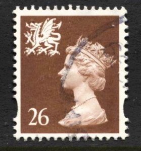 STAMP STATION PERTH Wales #WMH61 QEII Definitive Used 1971-1993