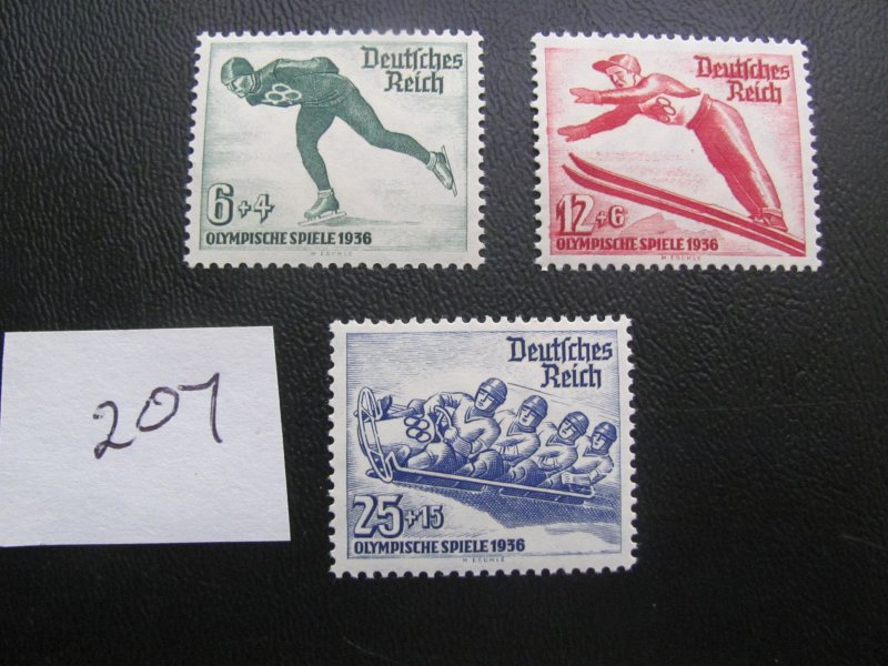 Germany  1935 MNH SC B79-81 SET XF 65 EUROS (207)