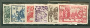 Togo #258-63  Single (Complete Set)