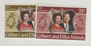 Gilbert & Ellice Islands Scott #206-207 Stamps - Mint NH Set