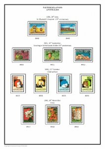 Netherlands 1852-2020 (4 albums) PDF STAMP ALBUM PAGES