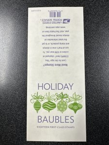 #4579-82 Holiday Baubles Christmas Forever Stamp Booklets Of 18