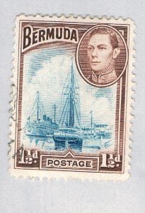 Bermuda 119 Used Hamilton Harbor 1938 (BP64025)