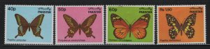 PAKISTAN, 578-581, (4)SET, MNH, 1983, BUTTERFLIES