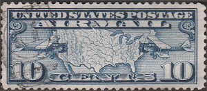 # C7 USED MAP AND TWO MAIL PLANES